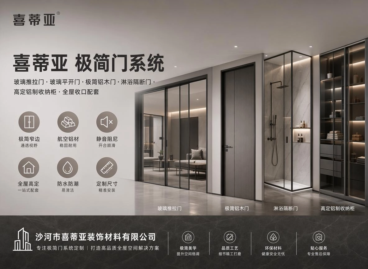 张家口极简门